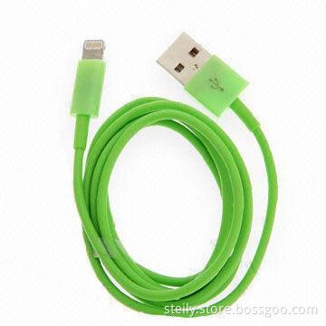 Wholesale 100cm Colorful USB Data Cable for iPhone 5, Various Colors are Available